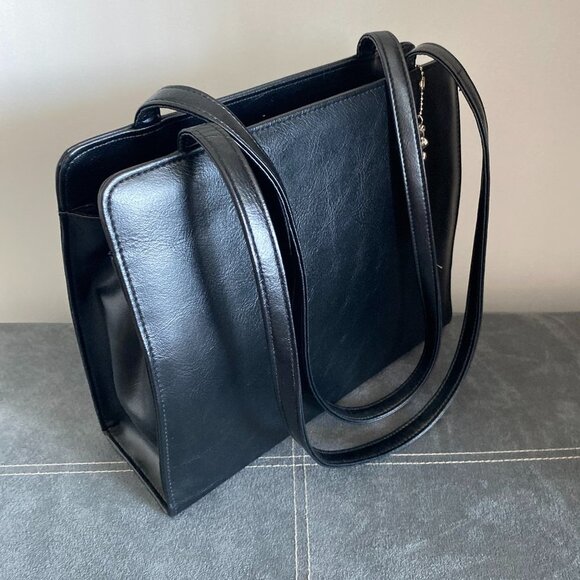 QUIET LUXURY WOMEN'S HANDBAG PURSE WITH 2 HANDLES MEDIUM SIZE ZIPPER No Brand - Picture 4 of 5